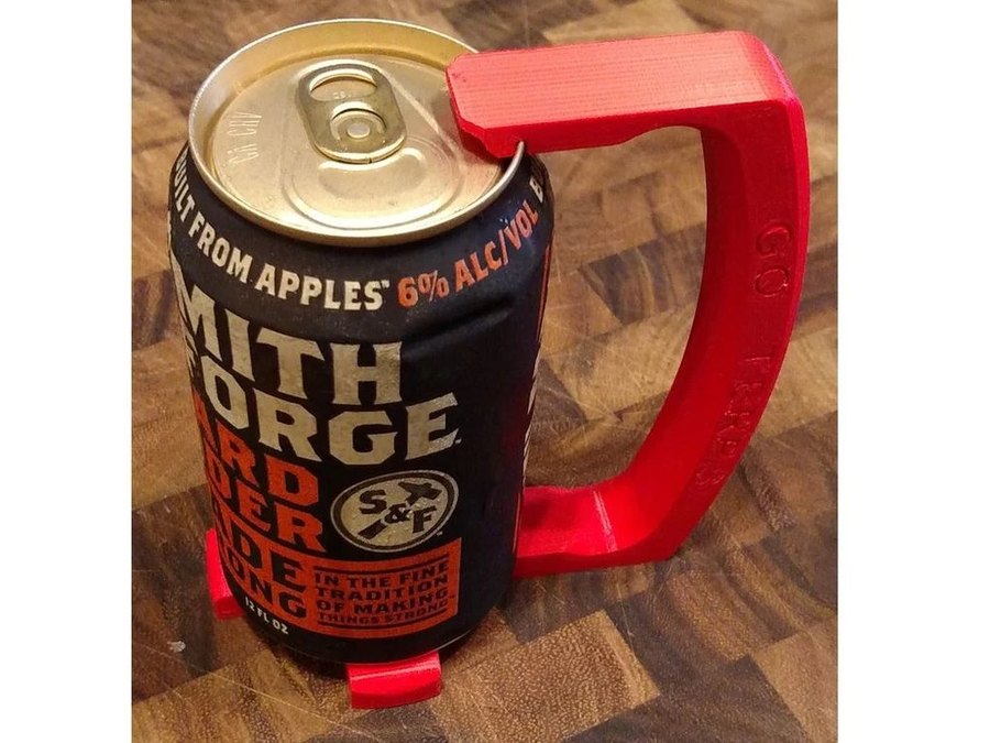 Can Holder, a free 3D printed assistive device