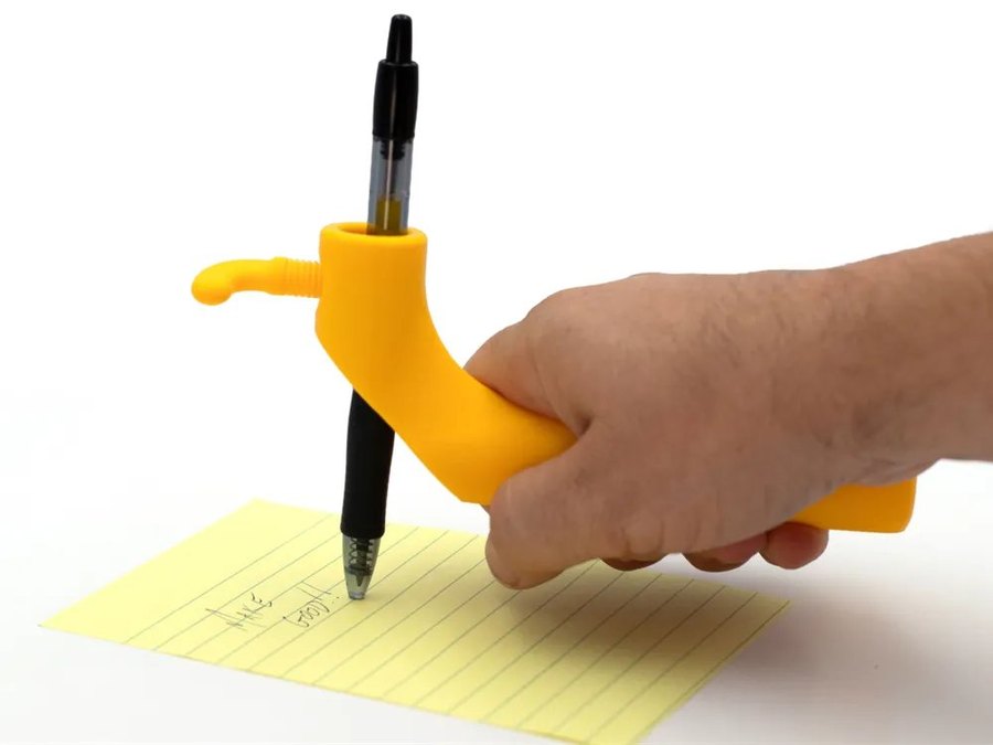 Handle Writer, a free 3D printed assistive device