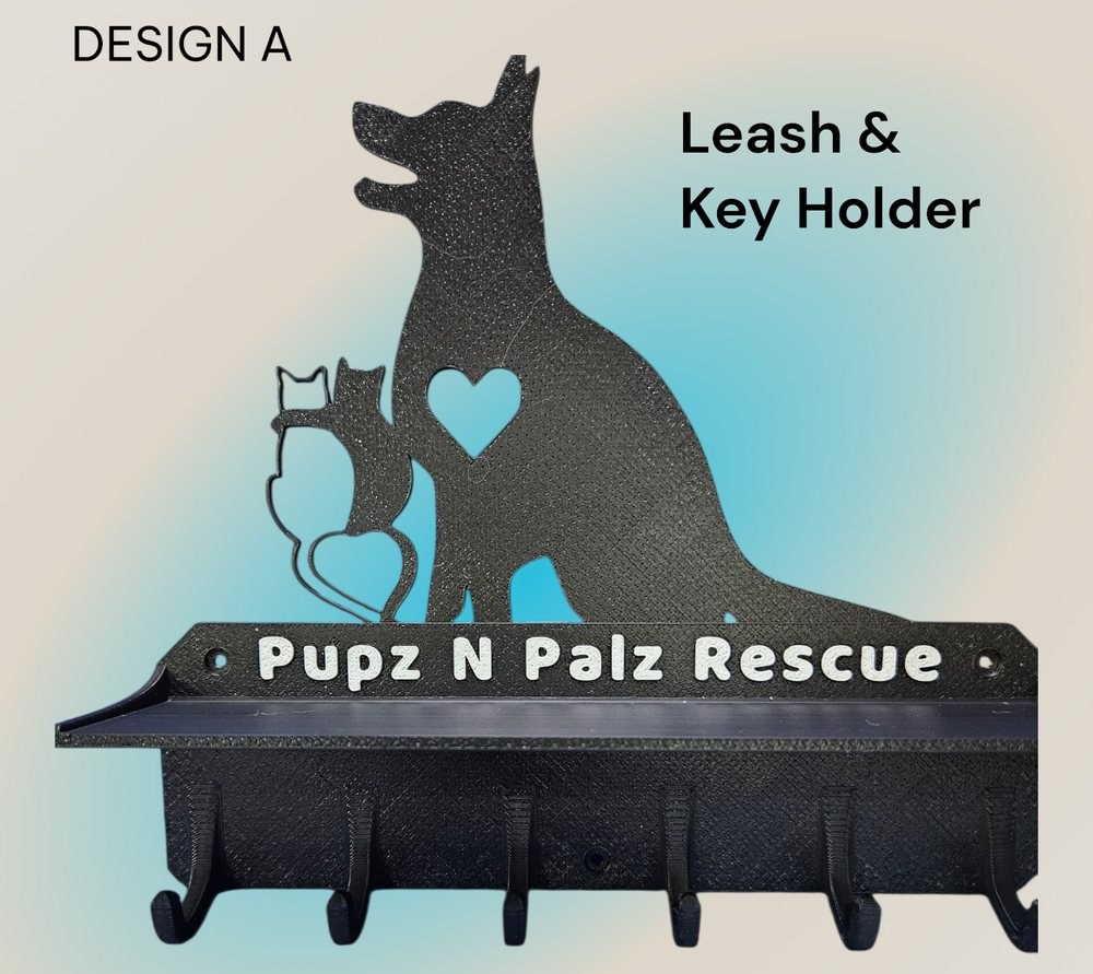 Leash and Key Holder, Design A