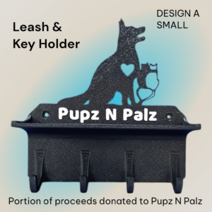 Pupz N Palz Rescue Leash and Key Holder Design A Small
