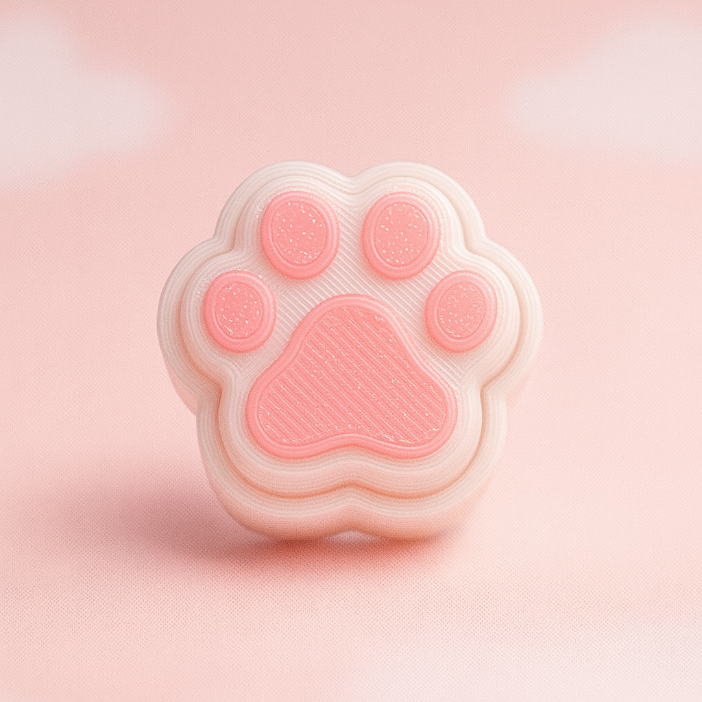 Kitty Paw Fidget Clicker Keychain Kitty Paw Fidget Clicker Keychain - Image 2