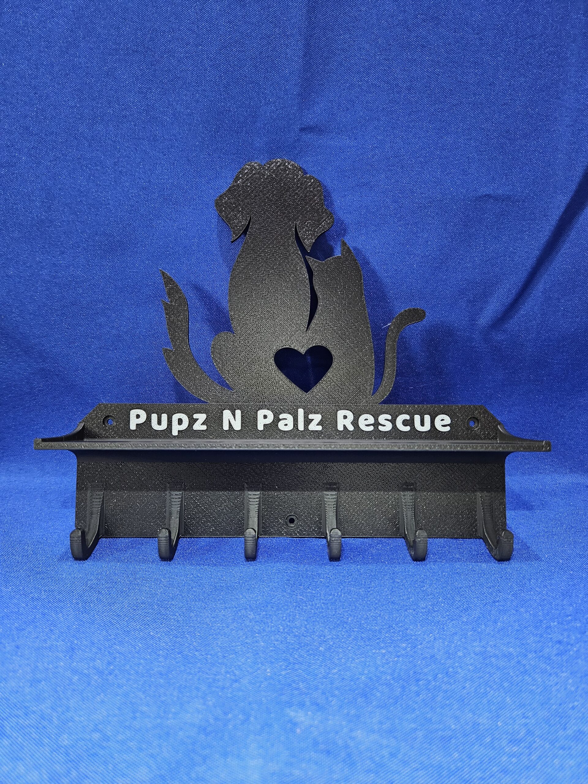 Pupz N Palz Rescue Leash and Key Holder Design C Pupz N Palz Rescue Leash and Key Holder Design C - Image 2